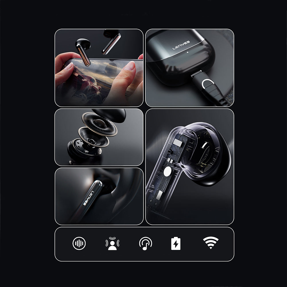 Lenyes Serene X ANC Özellikli ENC Teknolojili Kulak İçi Bluetooth Kulaklık v5.4 Lenyes Serene X ANC Özellikli ENC Teknolojili Kulak İçi Bluetooth Kulaklık v5.4